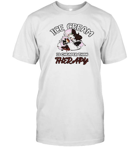 Ice cream is cheaper than therapy T- Classic Men's T-shirt