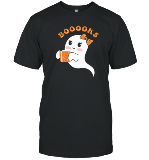 Lovely Ghost Reading Booooks Class T-Shirt