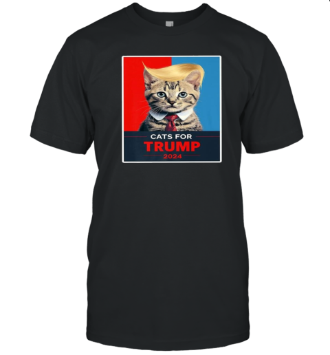 Original Cats x Trump Cats For Trump 2024 T-Shirt