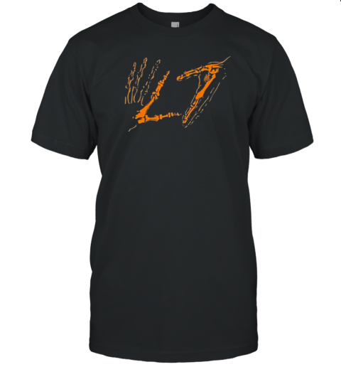 Original L7 Orange Skele Hands T-Shirt