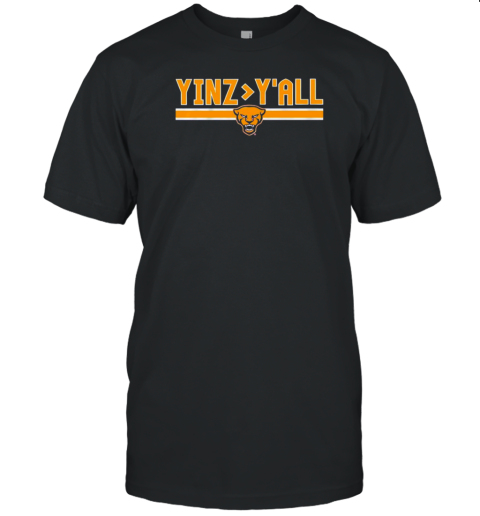 Pittsburgh Panthers football Yinz over Y'all T-Shirt