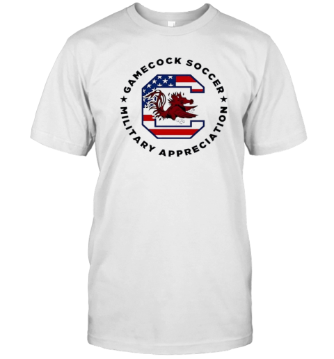 South Carolina Gamecock soccer Military Appreciation USA T- Classic Men's T-shirt