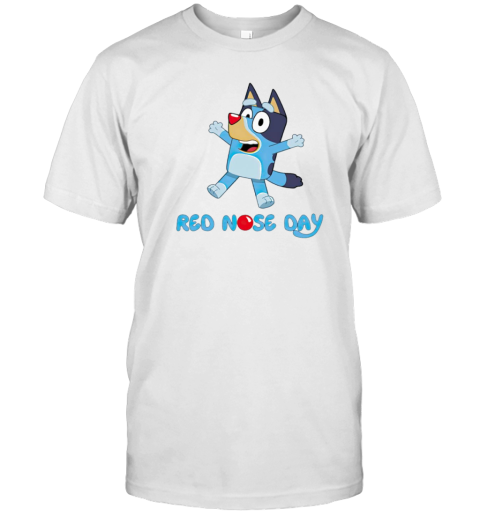 Bluey Red Nose Day T-Shirt