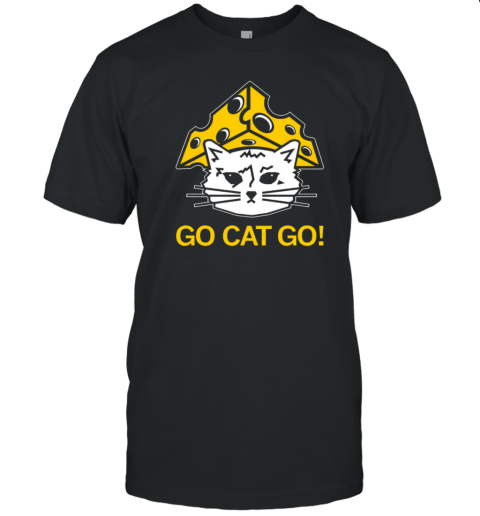 Cheesehead Gary go cat go T- Classic Men's T-shirt