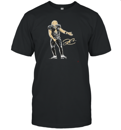 Derek Carr Superstar Pose Signature T-Shirt