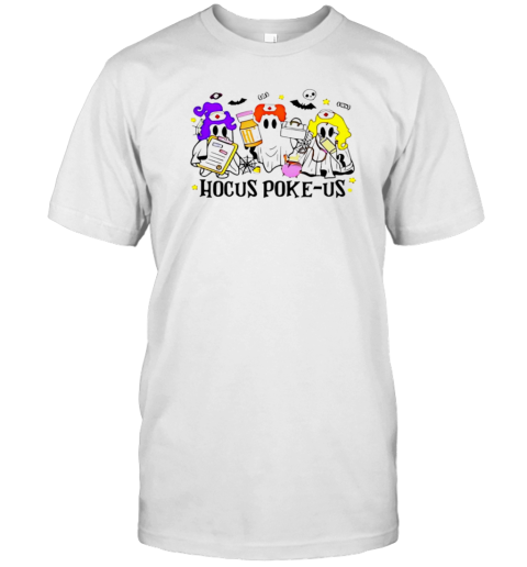 Hocus Poke Us Witch Nurse Halloween T-Shirt