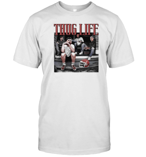 Kansas City Chiefs Thug Life American Football Game Day T- Classic Men's T-shirt