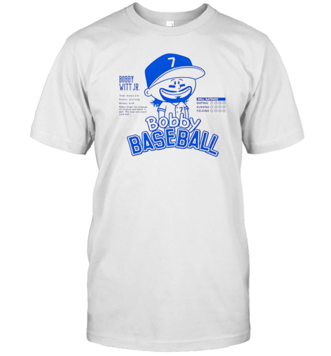 Kyle Isbel Bobby Baseball Kansas City Royals T-Shirt