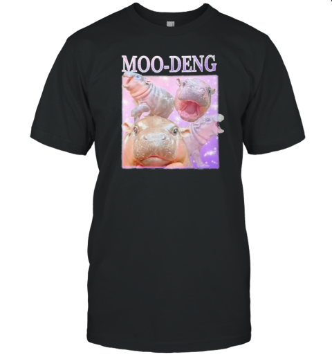 Moo Deng Bouncy Pig 2024 T-Shirt