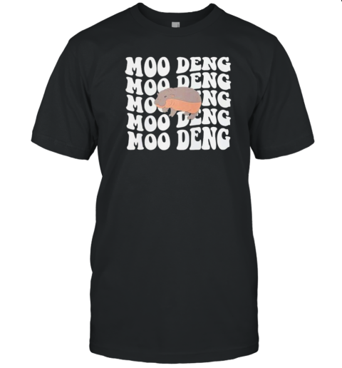 Moo Deng Funny Meme T- Classic Men's T-shirt