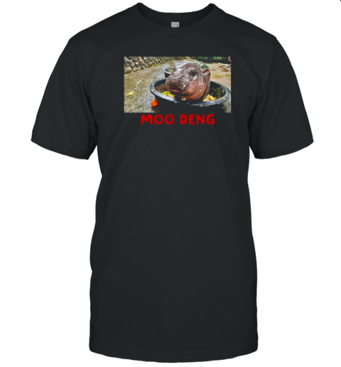 Moo Deng Hippo Lover T-Shirt