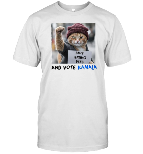 Original Stop Eating Pets Springfield And Vote Kamala T- Classic Men's T-shirt