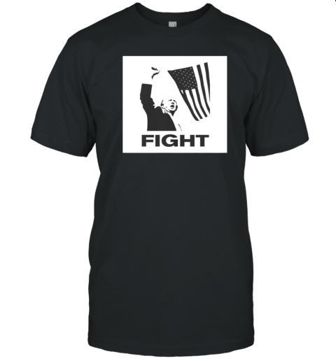 Ron Filipkowski Trump American Flag Fight T-Shirt