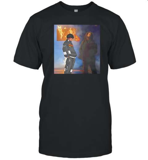 Shinra Kusakabe Fire Force X J Cole The Off Season vintage T-Shirt