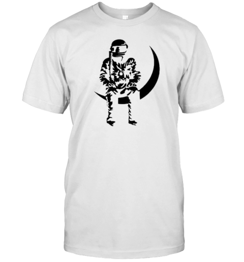 To The Stars Moon Man Ocean Blue T- Classic Men's T-shirt