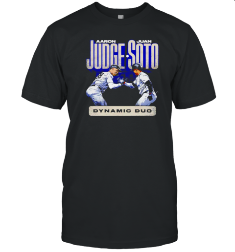 Aaron Judge and Juan Soto New York Yankees baseball dynamic duo vintage T-Shirt