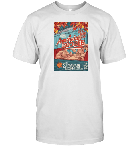 Armchair Boogie Show At The Showdown On Nov 8 2024 Poster T- Classic Men's T-shirt