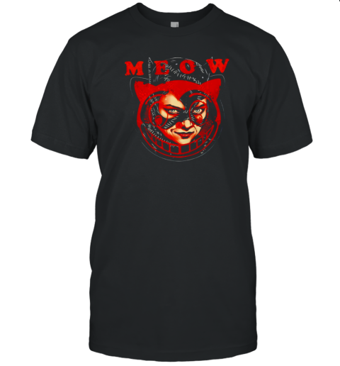 Catwoman the cat said meow vintage T-Shirt