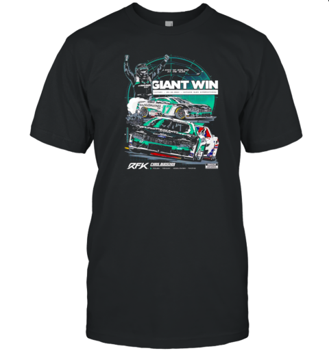 Chris Buescher 2024 Go Bowling at the Glen Watkins Glen International Giant Win Victory RFK Racing T-Shirt