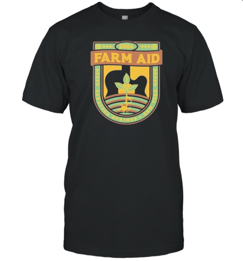 Farm Aid 2024 Badge T-Shirt