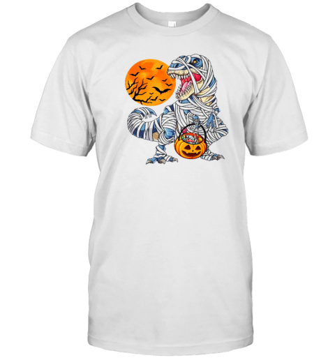 Happy Halloween Dinosaur Pumpkin Teacher T-Shirt