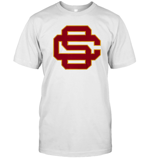 Interlocking USC Trojans Baseball Logo T- Classic Men's T-shirt