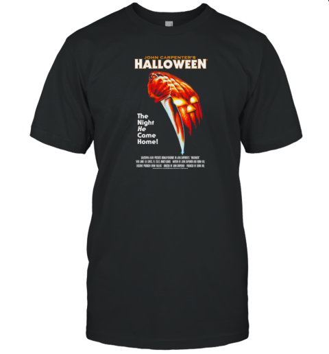 John Carpenter'S Halloween The Night He Came Home T- Classic Men's T-shirt