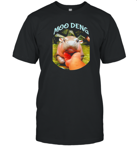 Khao Kheow Open zoo Moo Deng bouncy pig in Thai picture T-Shirt