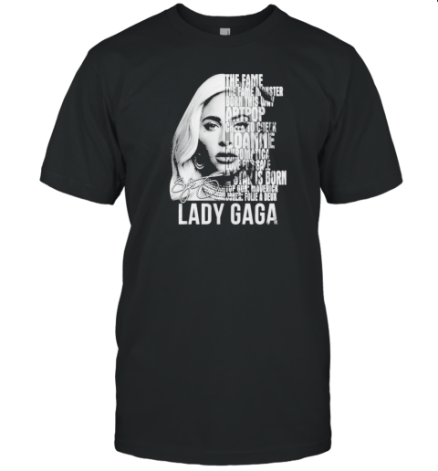 Lady Gaga Full All Albums Signature T- Classic Men's T-shirt