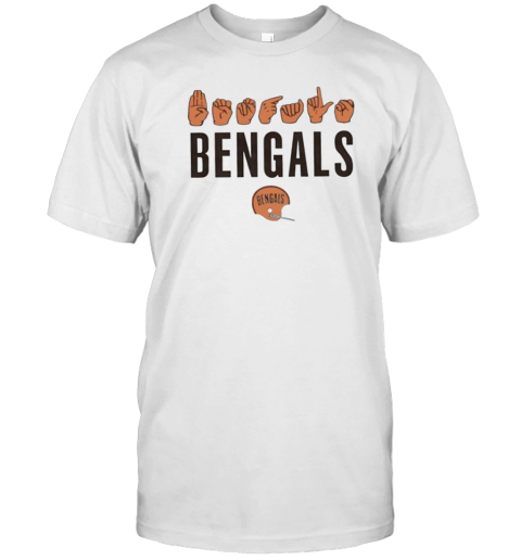 Love Sign Cincinnati Bengals Football T-Shirt