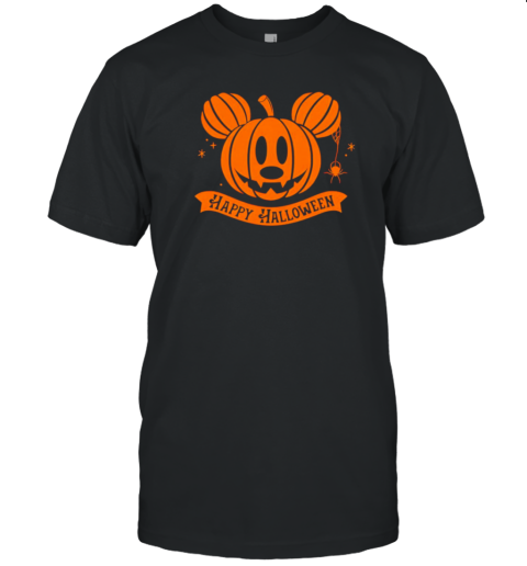 Mickey Mouse Jack O' Lantern Disney Halloween T-Shirt