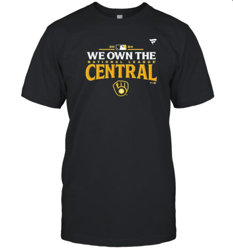 Milwaukee Brewers 2024 We Own The National League Central T-Shirt