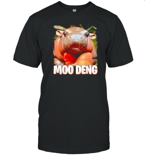 Moo Deng cute baby hippo pig in Thai hippopotamus T-Shirt