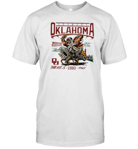 Oklahoma Sooners Boomer Sooners Skeleton T-Shirt