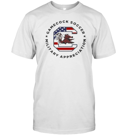 Original Gamecock Soccer Military Appreciation T-Shirt