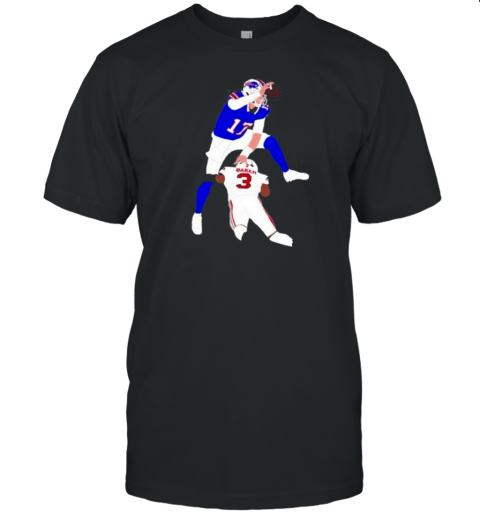 Original The Most Overrated Qb JoshAllen And Baker T-Shirt