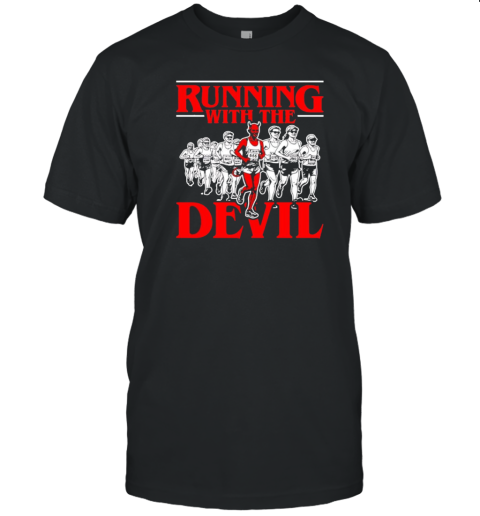 Running With The Devil Halloween T-Shirt