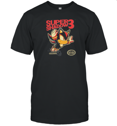 Shadow The Hedgehog X Super Mario Bros 3 Super Shadow T-Shirt