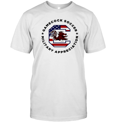 South Carolina Gamecocks Soccer Military Appreciation T- Classic Men's T-shirt