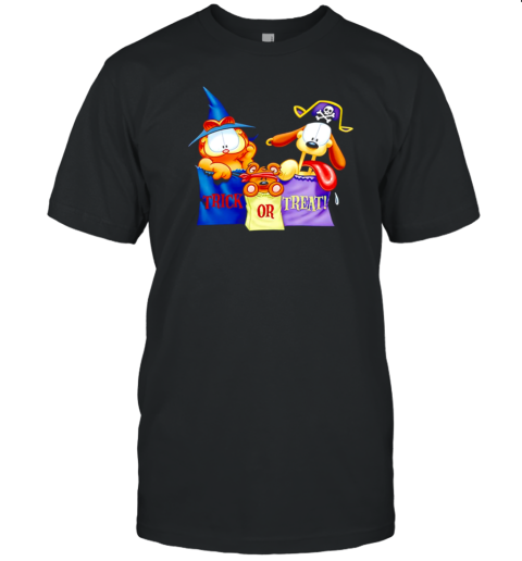 Trick Or Treat Garfield Halloween T-Shirt