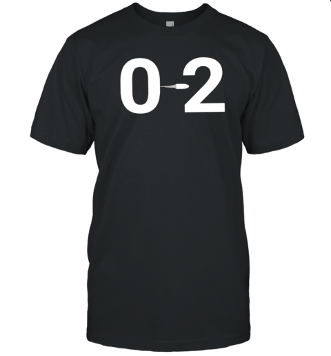 Trump 0 2 Zero To Two Bullet T-Shirt