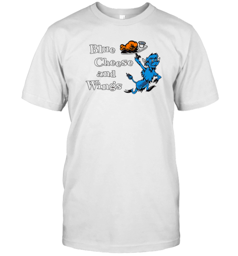 Blue Cheese And Wings Buffalo Bills T-Shirt