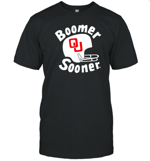 Boomer Sooner Oklahoma Sooners Helmet T-Shirt