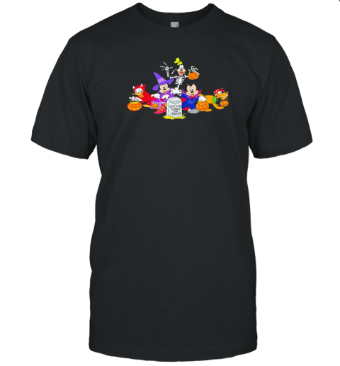 Disney Mickey And Friends Halloween Trick Or Treat T-Shirt