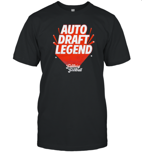 Fantasy football Auto Draft Legend vintage T-Shirt