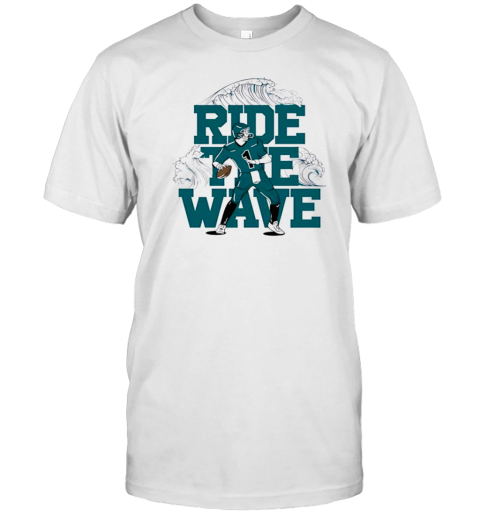 Football Player Ride The Wave T-Shirt