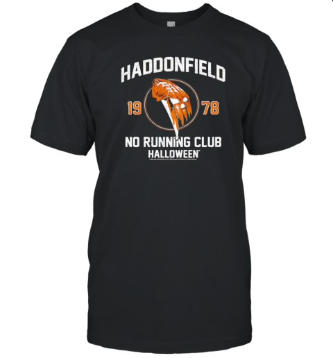 Haddonfield No Running Club Halloween T-Shirt