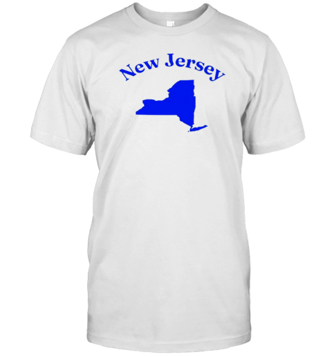 New Jersey Map Graphic 2024 T-Shirt