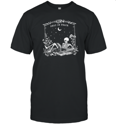 Read In Peace Ghost Teacher T-Shirt