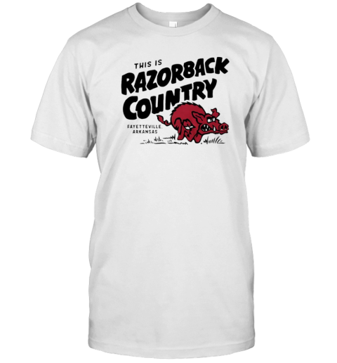 This Is Arkansas Razorbacks Country Fayetteville T-Shirt